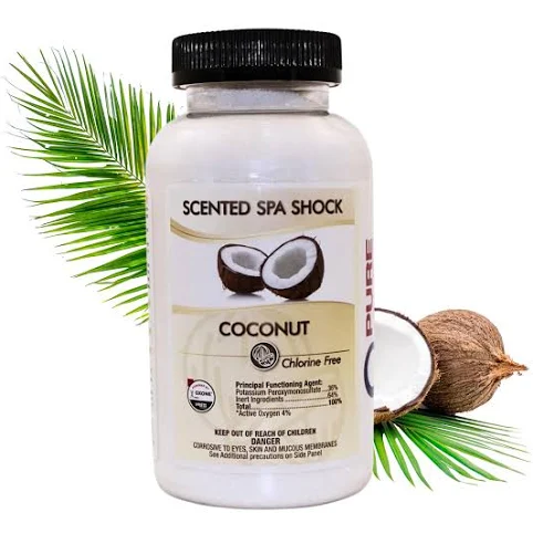 Scented Spa Shock Coconut - 1.875lbs