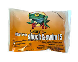 Clear View - Chlorfree Shock & Swim15 1lb