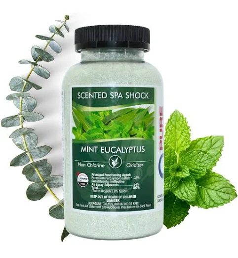 Scented Spa Shock Mint Eucalyptus - 1.875lbs