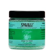 Spazazz Escape Green Tea Peony 4oz 