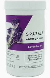 Spazazz Aroma Spa Shock Lavender Isle -2.2lbs